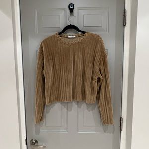 🍂 Zara teddy sweatshirt